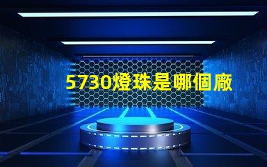 5730燈珠是哪個廠 5730燈珠參數(shù)